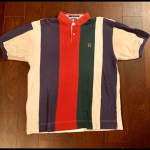 Tommy Hilfiger OG 90s Vertical Stripe Polo sz L